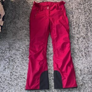 Helly Hansen Pink Outerwear women’s small ski snow pants vents New tech pockets